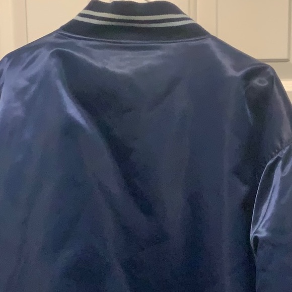 Vintage UNC TARHEELS quilted satin bomber jacket - Picture 5 of 8